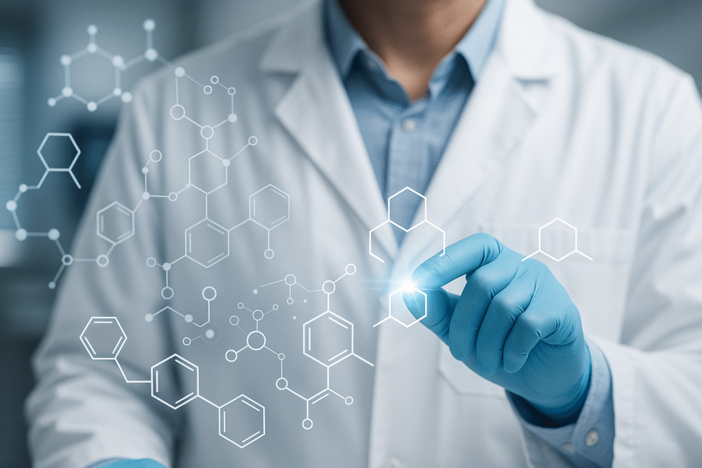 AI generated image - Drug Candidate Design