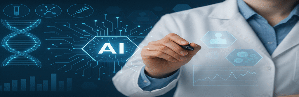 AI Generated Image - AI in Life Sciences