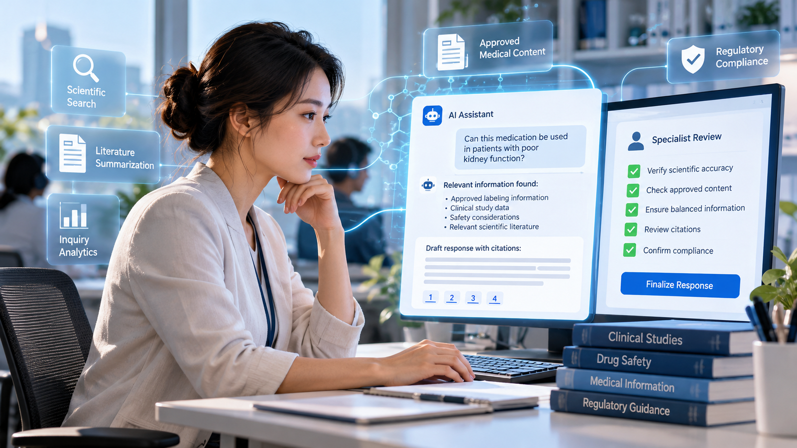 Can AI Replace Medical Information Specialists? Opportunities, Risks, and Reality